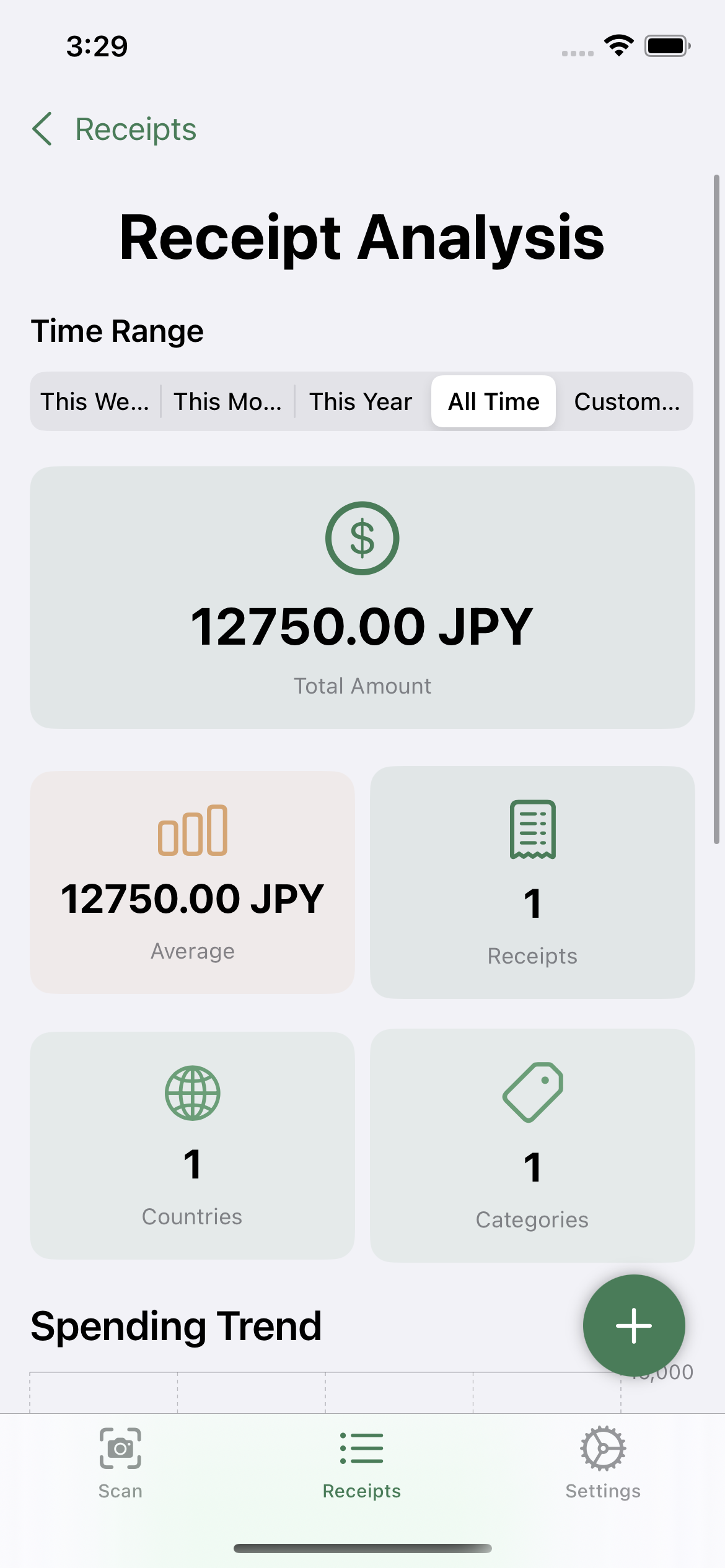 Snap Tally Screenshot 3